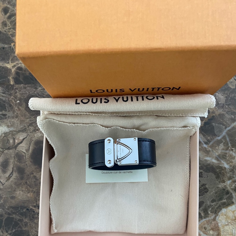 Louis Vuitton Leather Bracelet